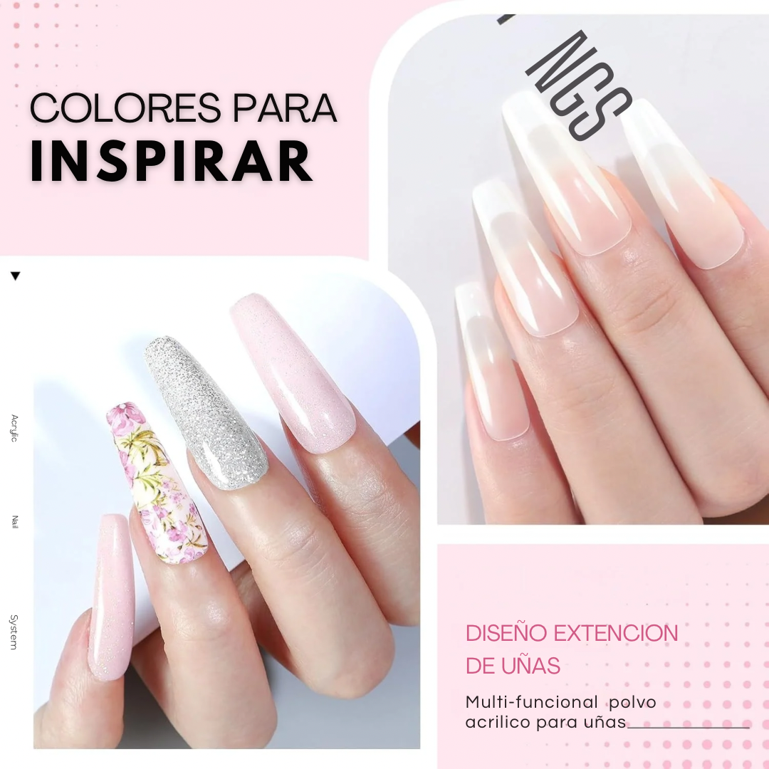 KIT DE UÑAS ACRÍLICAS PARA PRINCIPIANTES”